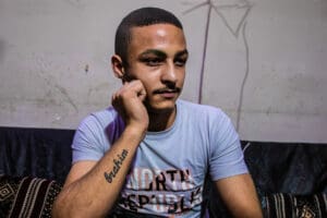 Refugees in Shatila Camp, Beirut idir hakim photographe paris