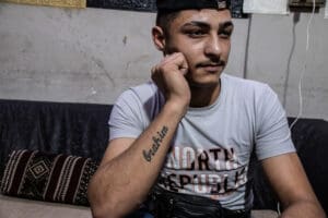 Palestinian Refugees in Shatiila Camp idir hakim photographe paris