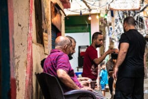 Refugees in Shatila Camp, Beirut idir hakim photographe paris