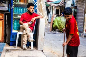 Refugees in Shatila Camp, Beirut idir hakim photographe paris