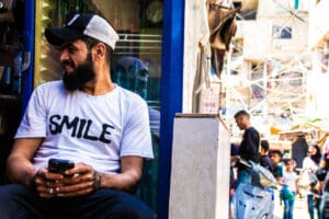 Refugees in Shatila Camp, Beirut idir hakim photographe paris