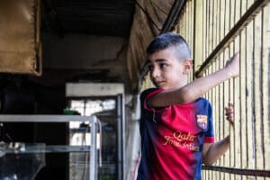 Palestinian Refugees in Shatiila Camp idir hakim photographe paris
