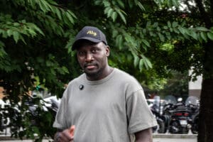 Portrait of Aly Diouara idir hakim photographe paris