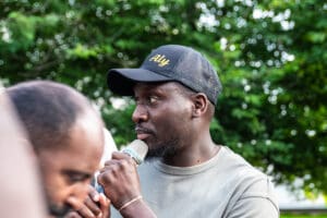 Portrait of Aly Diouara idir hakim photographe paris