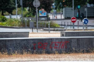Site of Nahel Merzouk’s Death idir hakim photographe paris