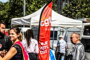 CGT Activists at République idir hakim photographe paris