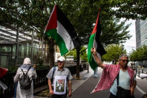 Protest Against Israel’s Participation in the Olympics idir hakim photographe paris