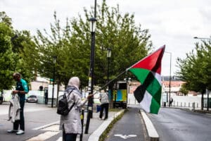 Protest Against Israel’s Participation in the Olympics idir hakim photographe paris