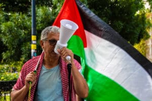 Protest Against Israel’s Participation in the Olympics idir hakim photographe paris