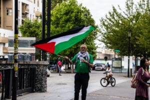 Protest Against Israel’s Participation in the Olympics idir hakim photographe paris