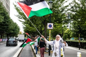 Protest Against Israel’s Participation in the Olympics idir hakim photographe paris