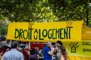 Utopia 56 Protest Against Homelessness idir hakim photographe paris