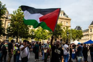 Protest Against Israel’s Participation in the Olympics idir hakim photographe paris
