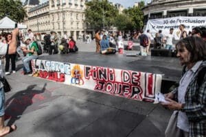Protest Against Israel’s Participation in the Olympics idir hakim photographe paris
