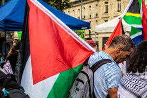 Protest Against Israel’s Participation in the Olympics idir hakim photographe paris