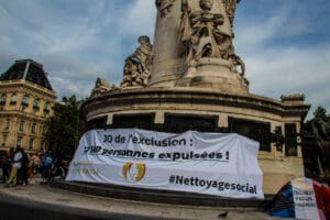 Protest Against Israel’s Participation in the Olympics idir hakim photographe paris