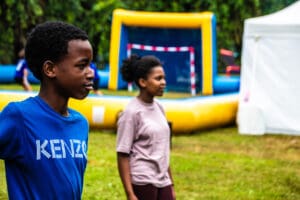 Youth from Les Bosquets at Olympic Fan Zone idir hakim photographe paris