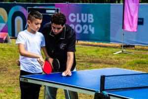 Youth from Les Bosquets at Olympic Fan Zone idir hakim photographe paris