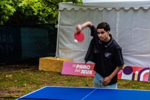 Youth from Les Bosquets at Olympic Fan Zone idir hakim photographe paris