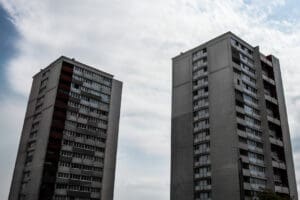 High-Rise HLM Buildings in Clichy-sous-Bois: A Symbol of Unchanging Urban Struggles idir hakim photographe paris