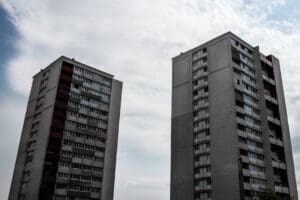 High-Rise HLM Buildings in Clichy-sous-Bois: A Symbol of Unchanging Urban Struggles idir hakim photographe paris