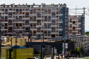 High-Rise HLM Buildings in Clichy-sous-Bois: A Symbol of Unchanging Urban Struggles idir hakim photographe paris