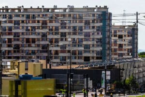 High-Rise HLM Buildings in Clichy-sous-Bois: A Symbol of Unchanging Urban Struggles idir hakim photographe paris