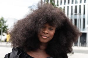Assa Traoré attending Nahel memorial in Nanterre idir hakim photographe paris