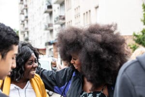 Deputy Obono, Assa Traore, and Sabrina Benali Campaign in the 20th Arrondissement idir hakim photographe paris