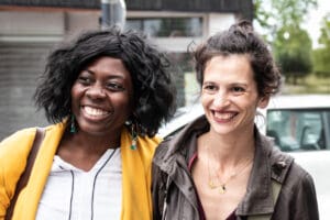 Deputy Obono, Assa Traore, and Sabrina Benali Campaign in the 20th Arrondissement idir hakim photographe paris