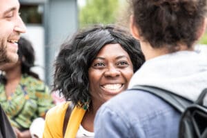 Deputy Obono, Assa Traore, and Sabrina Benali Campaign in the 20th Arrondissement idir hakim photographe paris