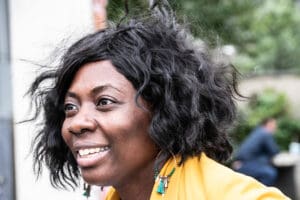 Deputy Obono, Assa Traore, and Sabrina Benali Campaign in the 20th Arrondissement idir hakim photographe paris