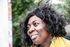 Deputy Obono, Assa Traore, and Sabrina Benali Campaign in the 20th Arrondissement idir hakim photographe paris