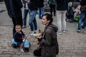 Deputy Obono, Assa Traore, and Sabrina Benali Campaign in the 20th Arrondissement idir hakim photographe paris