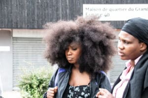 Deputy Obono, Assa Traore, and Sabrina Benali Campaign in the 20th Arrondissement idir hakim photographe paris
