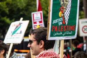 Palestine Protest at Nation idir hakim photographe paris