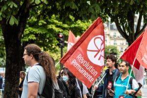 Revolution Permanente March idir hakim photographe paris