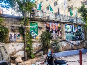 Hamas Propaganda in Shatila Camp idir hakim photographe paris