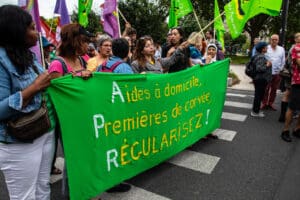 Protest for Domestic Worker Rights idir hakim photographe paris