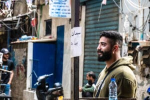 Hamas Propaganda in Shatila Camp idir hakim photographe paris
