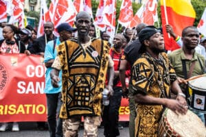 CGT Defending Sans-Papiers idir hakim photographe paris