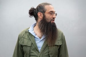 Elias d’Imzalène at pro-Palestinian rally in Paris idir hakim photographe paris