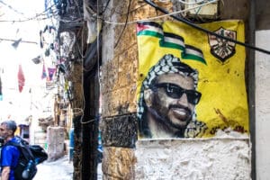 Hamas Propaganda in Shatila Camp idir hakim photographe paris