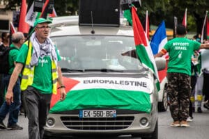 Palestine Protest at Nation idir hakim photographe paris