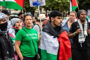 Palestine Protest at Nation idir hakim photographe paris