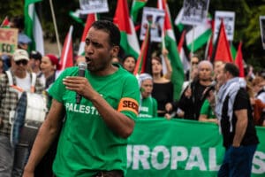 Palestine Protest at Nation idir hakim photographe paris