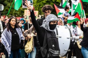 Palestine Protest at Nation idir hakim photographe paris