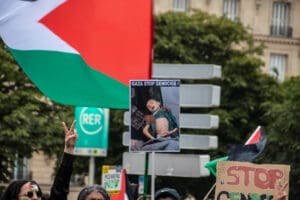 Palestine Protest at Nation idir hakim photographe paris