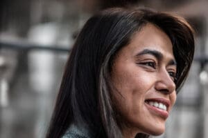 Portrait of Rima Hassan idir hakim photographe paris