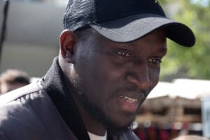 Portrait of Aly Diouara idir hakim photographe paris